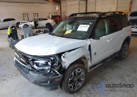 2024 Ford Bronco Sport Outer Banks z USA, uszkodzony, nr VIN 3FMCR9C65RRE32213